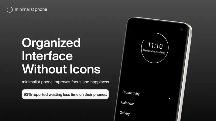 minimalist phone: Launcher screenshot 1