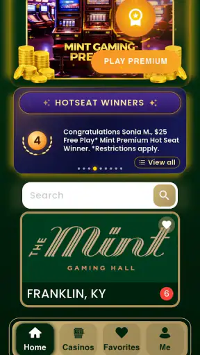 Mint Gaming screenshot 1