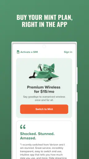 Mint Mobile screenshot 1