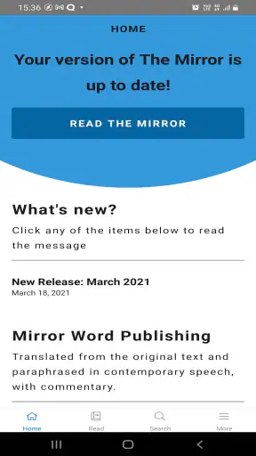 Mirror Study Bible screenshot 1