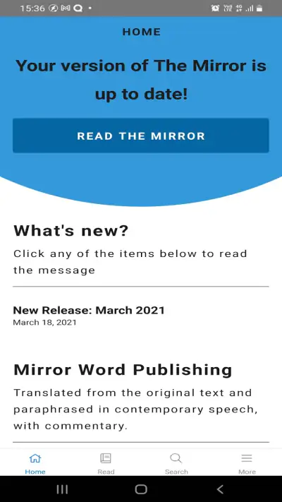 Mirror Study Bible screenshot 1