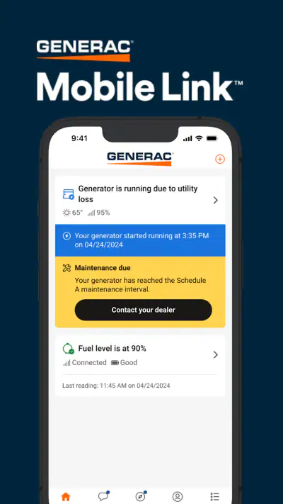 Mobile Link for Generators screenshot 1