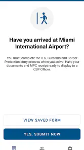 Mobile Passport Control screenshot