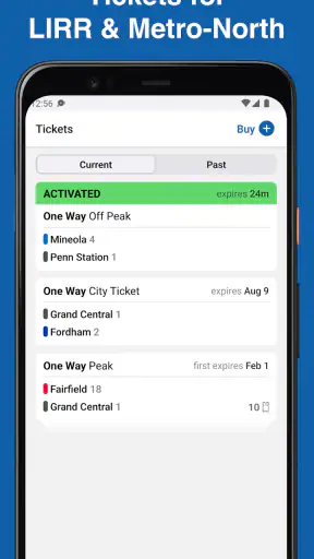 MTA TrainTime screenshot 1