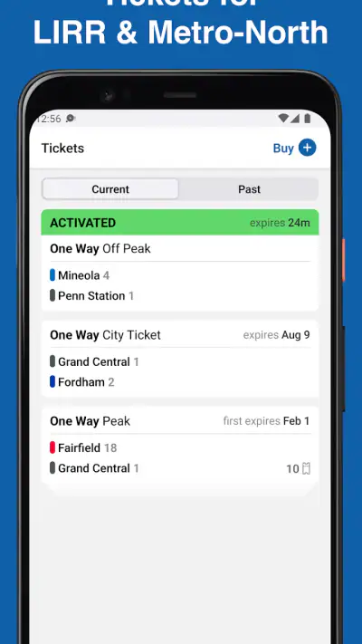 MTA TrainTime screenshot 1