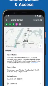 MTA TrainTime screenshot