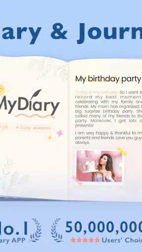 My Diary - Daily Diary Journal screenshot 1