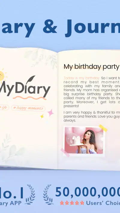 My Diary - Daily Diary Journal screenshot 1