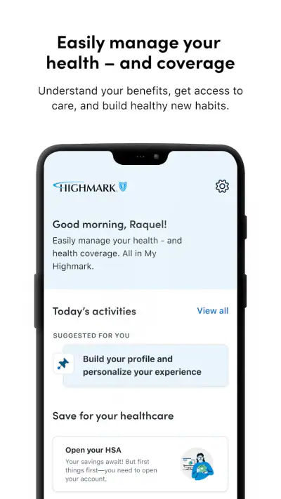 My Highmark screenshot 1