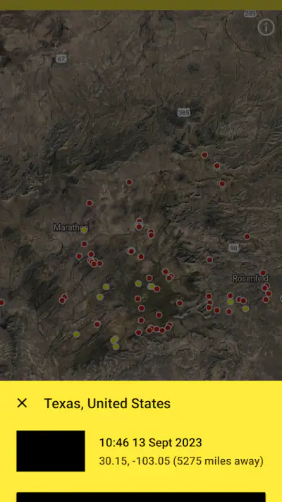 My Lightning Tracker & Alerts screenshot 1