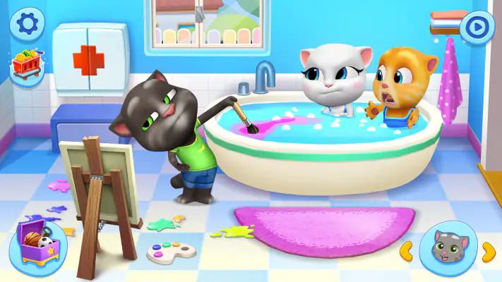 My Talking Tom Friends screenshot 1