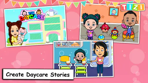 My Tizi Town Daycare Baby Game screenshot