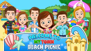 My Town : Beach Picnic screenshot 1