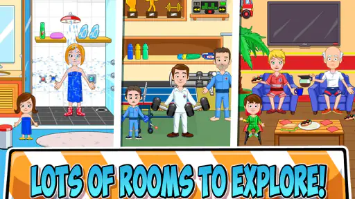 My Town : Fire station Rescue screenshot 5