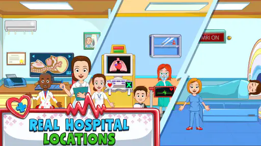 My Town : Hospital screenshot 8