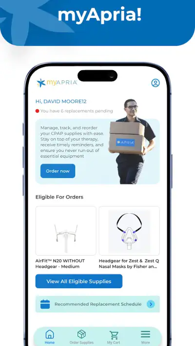 myApria Medical Supplies screenshot 1