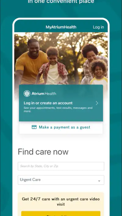 MyAtriumHealth screenshot 1
