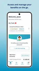 MyChoice Benefits screenshot