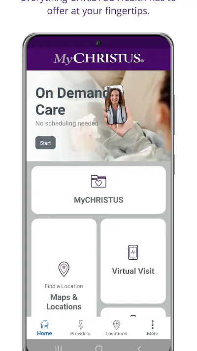 MyCHRISTUS screenshot 1