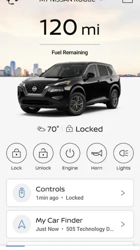 MyNISSAN® screenshot 1