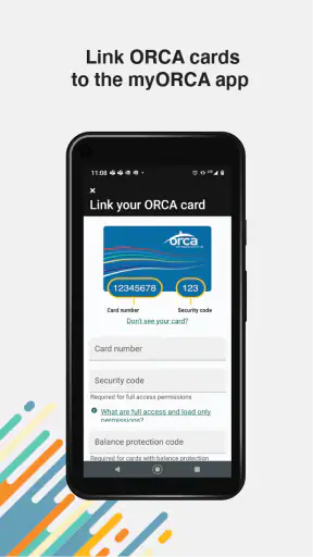 myORCA screenshot 1