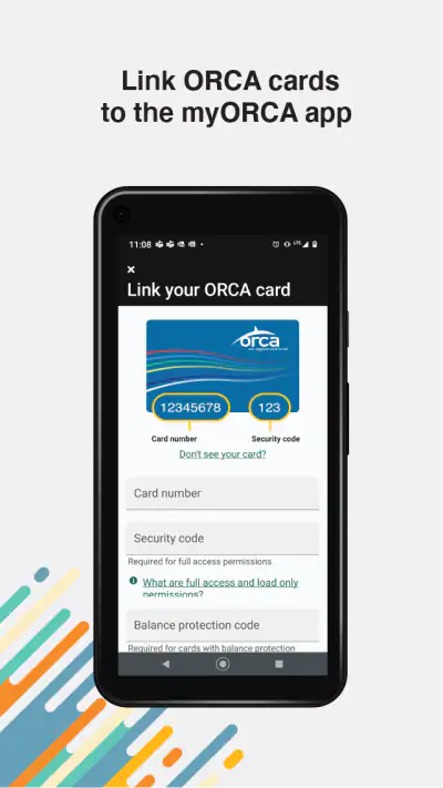 myORCA screenshot 1