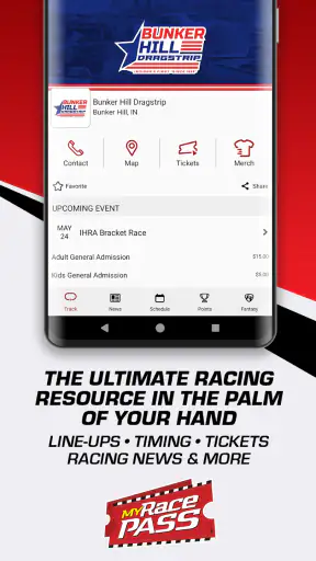 MyRacePass - Official MRP App screenshot 1