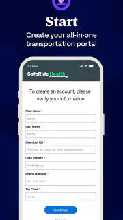 MySafeRide - Manage your rides screenshot 1