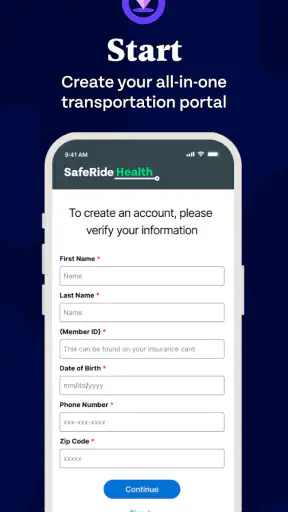 MySafeRide - Manage your rides screenshot 1