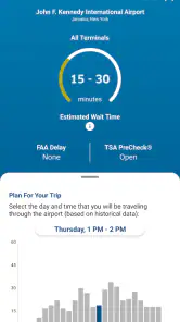 MyTSA screenshot