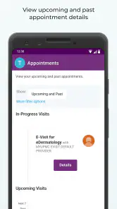 MyUPMC screenshot