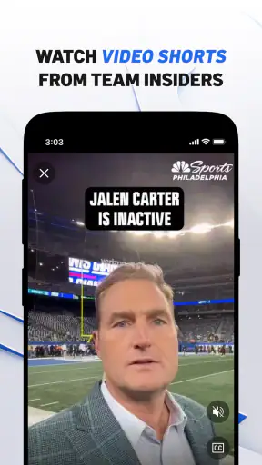 NBC Sports Philadelphia screenshot 1