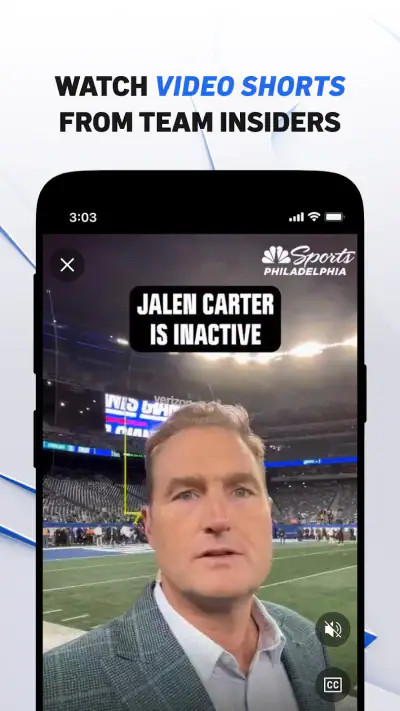 NBC Sports Philadelphia screenshot 1