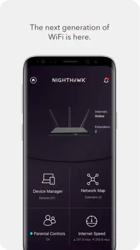 NETGEAR Nighthawk WiFi Router screenshot 1