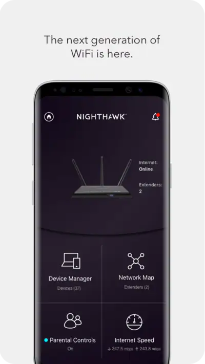 NETGEAR Nighthawk WiFi Router screenshot 1