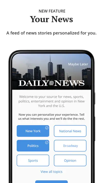 New York Daily News screenshot 1