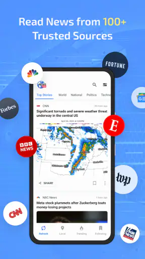 NewsNow Home: Breaking & Local screenshot 1