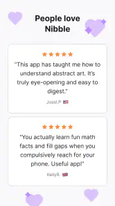 Nibble: Your Bite of Knowledge screenshot