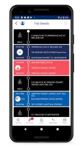 NJ TRANSIT Mobile App screenshot