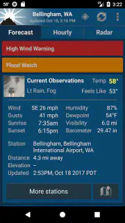 NOAA Weather Unofficial (Pro) screenshot 2