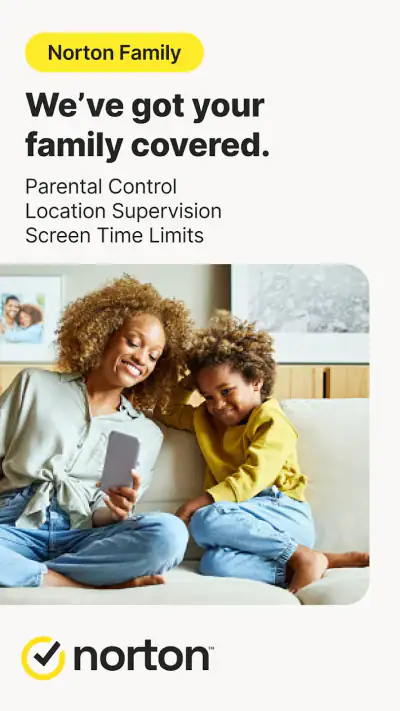 Norton Family Parental Control screenshot 1