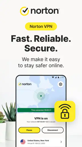 Norton VPN – Fast & Secure screenshot 1