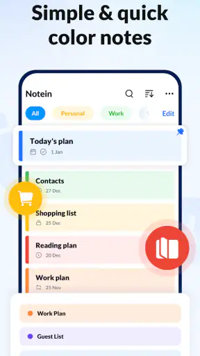 Notepad, Notes, Easy Notebook screenshot 1
