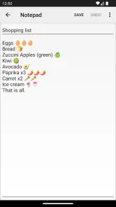 Notepad - simple notes screenshot