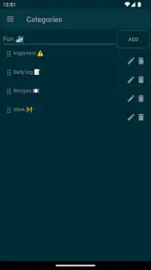 Notepad - simple notes screenshot