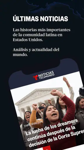 Noticias Telemundo screenshot 1