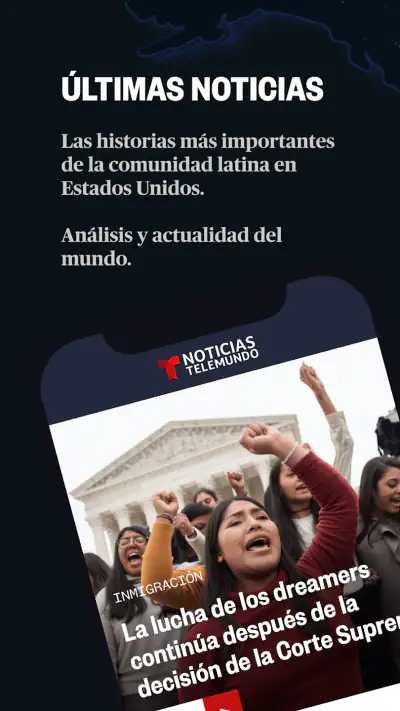 Noticias Telemundo screenshot 1