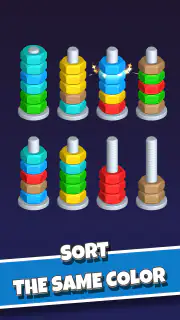 Nut Sort-Color Puzzle Game screenshot 8