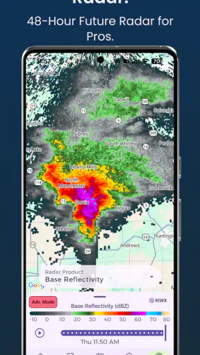 NWS Weather Report screenshot 1