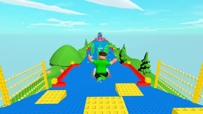 Obby's World Easy Parkour screenshot 1